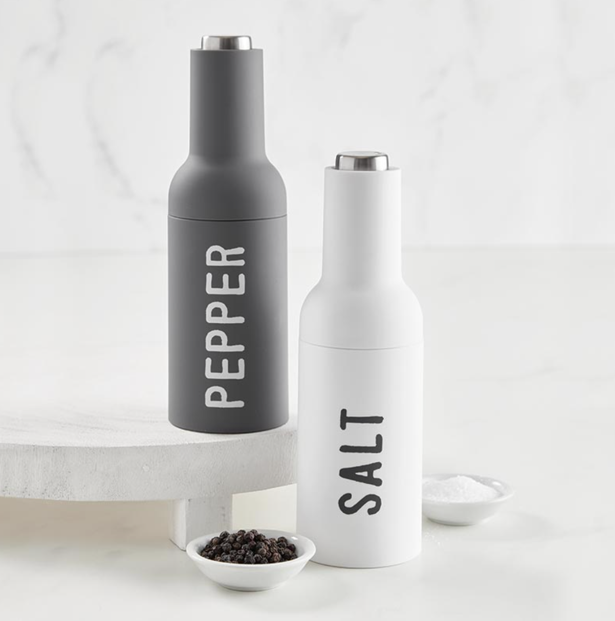 Losudo Electric Salt and Pepper grinder Set, Salt Pepper Mill